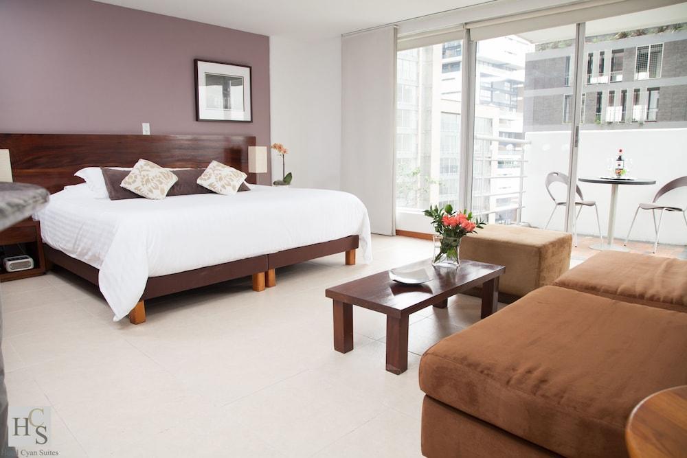 Cyan Suites Poblado By Mde Bnb Medellin Bagian luar foto